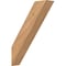 Ekena Millwork 5 1/2"W x 22"D x 30"H Traditional Smooth Knee Brace, Western Red Cedar BRC06X22X30TRA00SWR - alternate 1